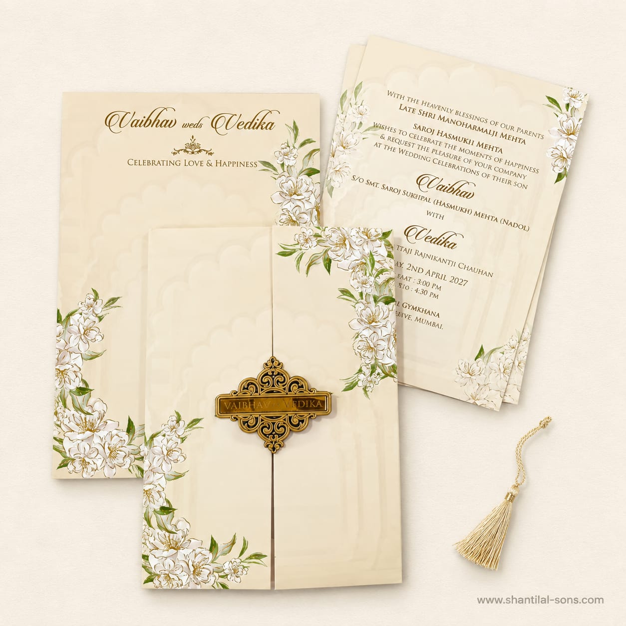 Minimal Wedding Invitation | SS - 888