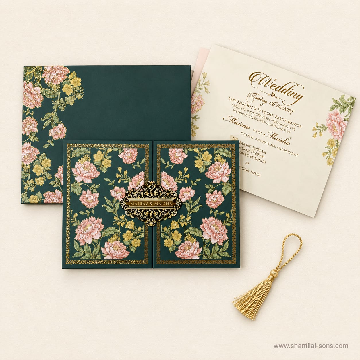 Elegant Wedding Invitation | SS -889
