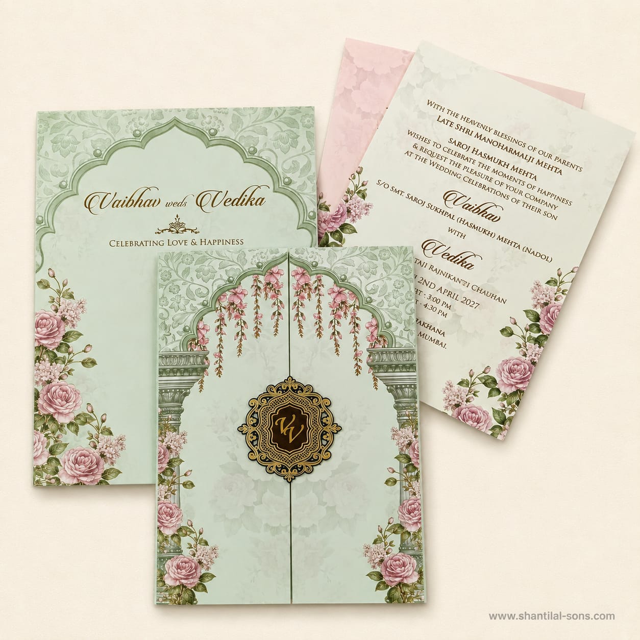 Rustic Wedding Invitation | SS-900