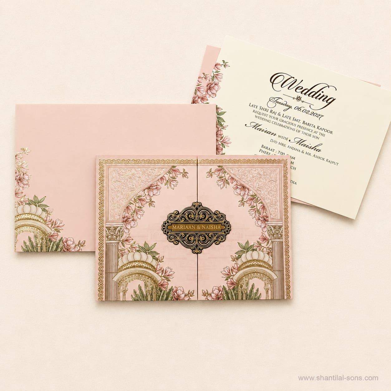 Royal Wedding Invitation | SS - 906