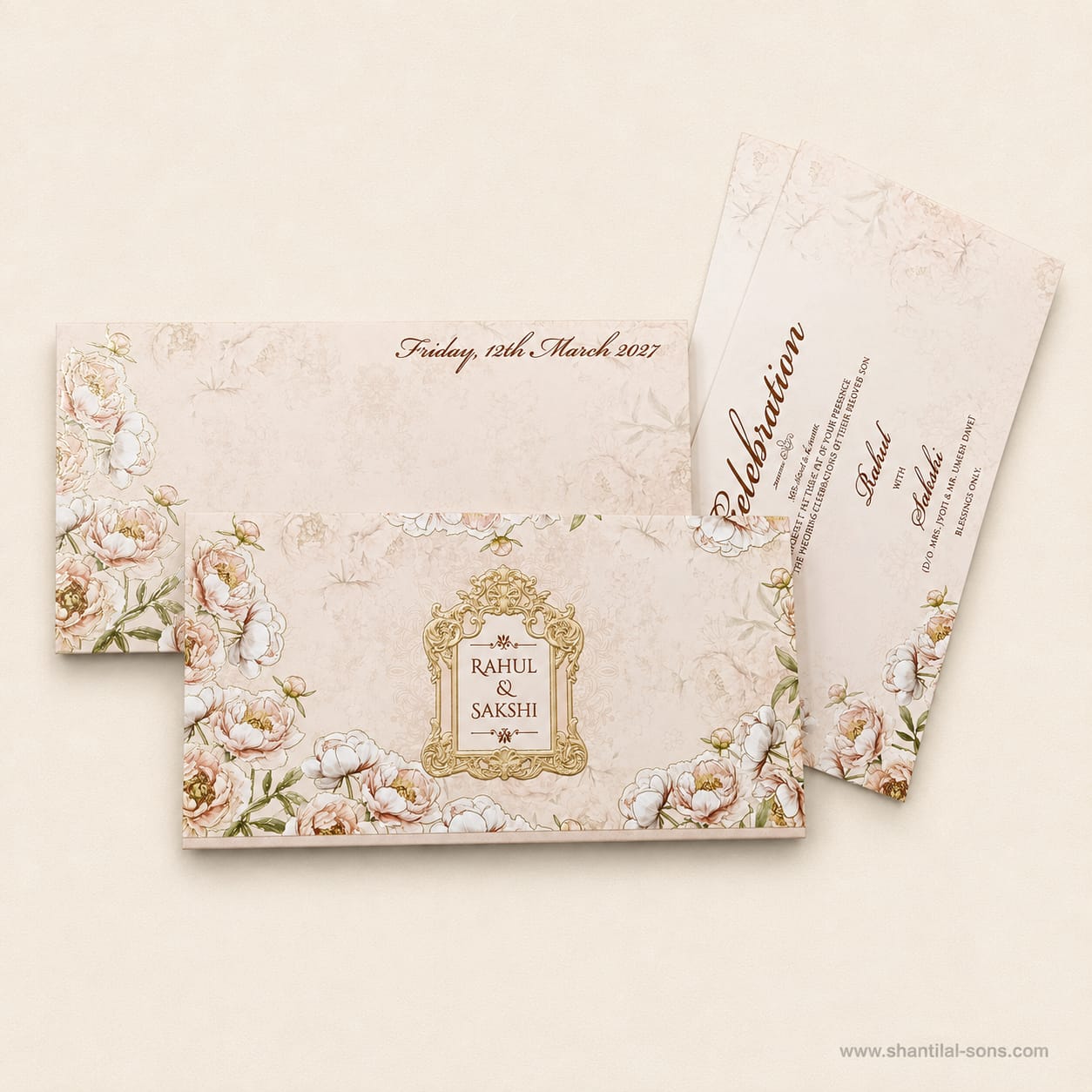 Floral Wedding Invitation | SS - 908