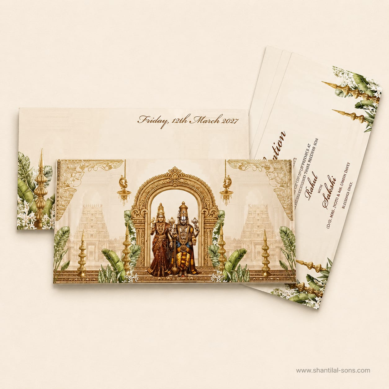 Traditional Wedding Invitation | SS - 910