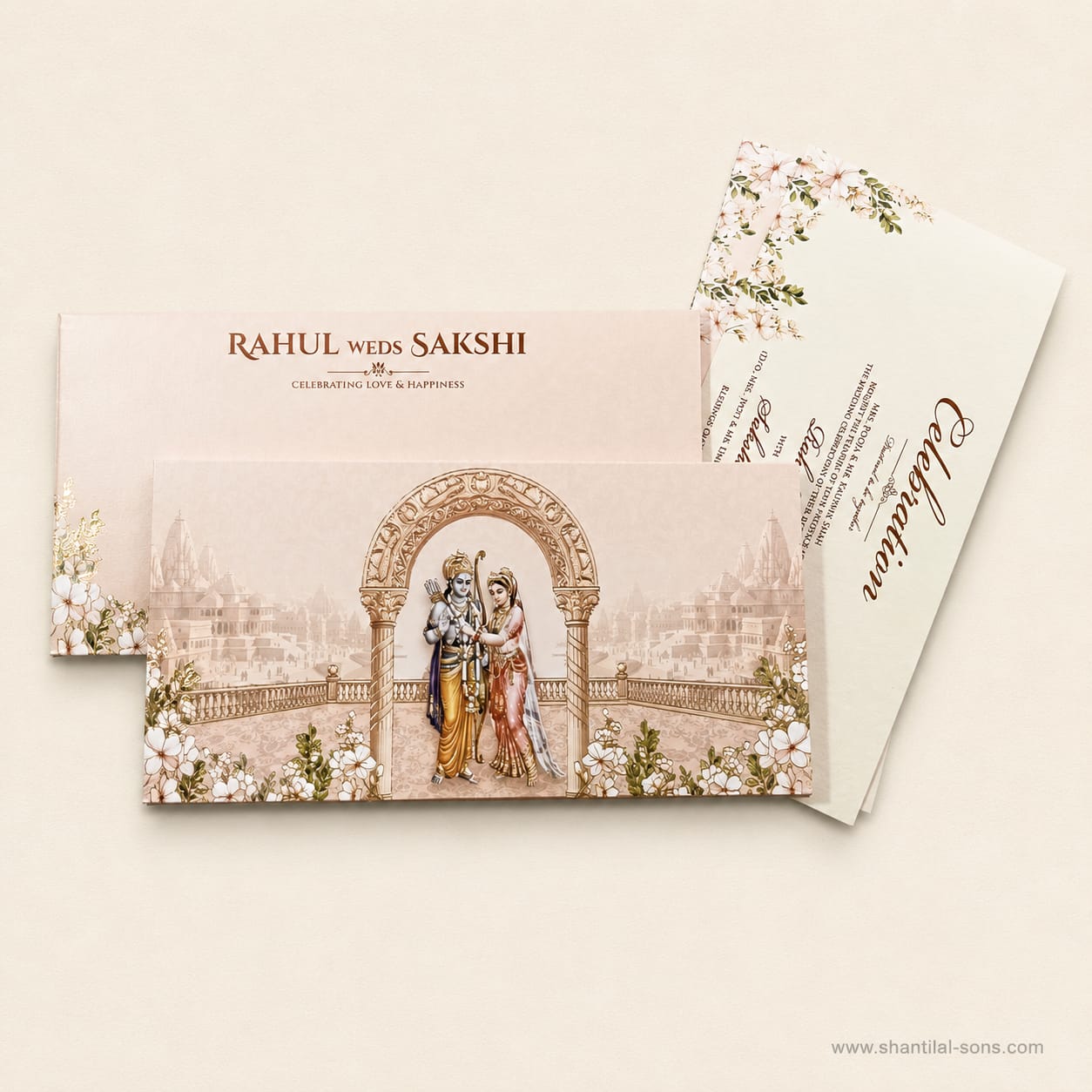 Traditional Wedding Card | SS - 912