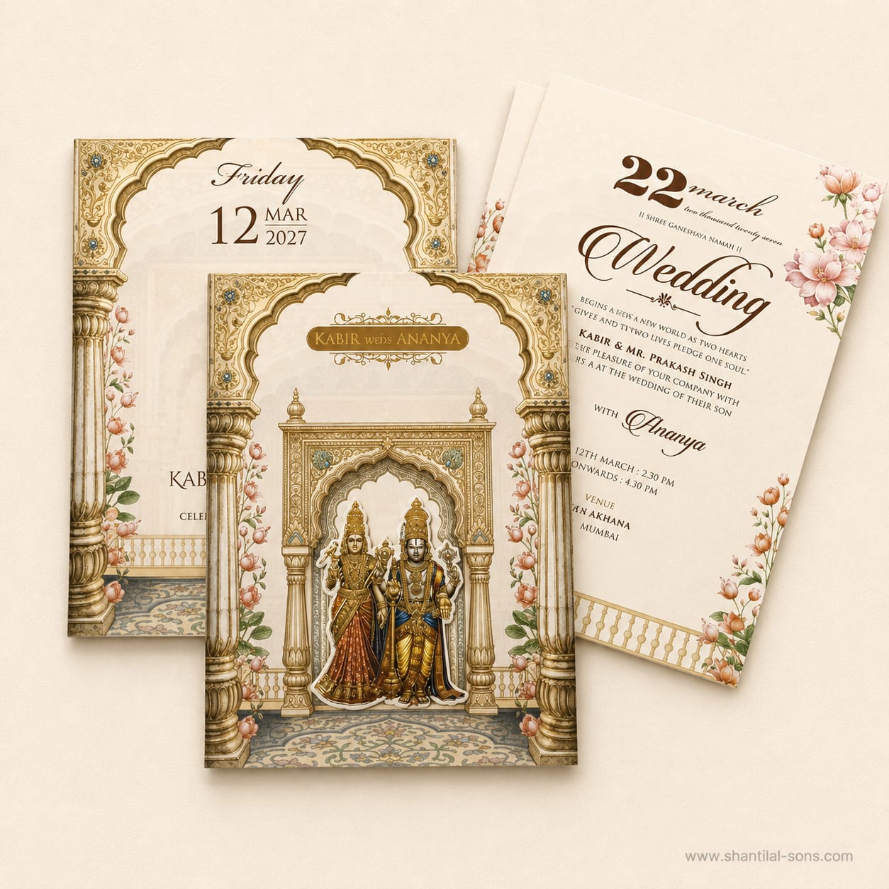 Traditional Wedding Invitation | SS - 917