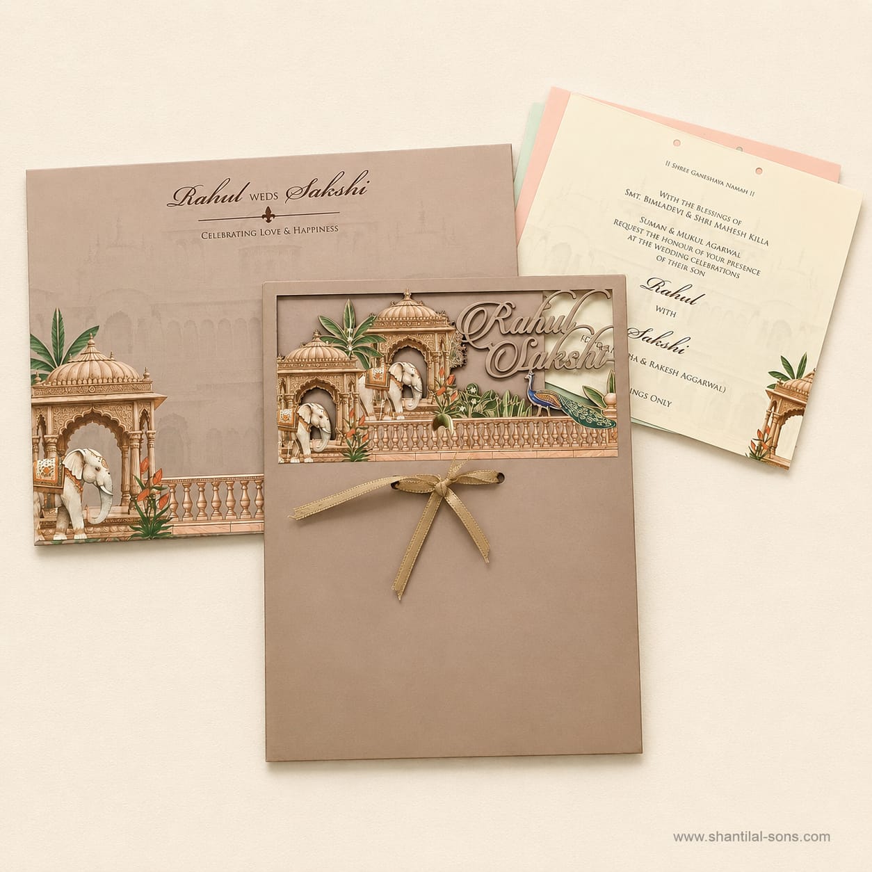 Rustic Wedding Invitation | SS - 928