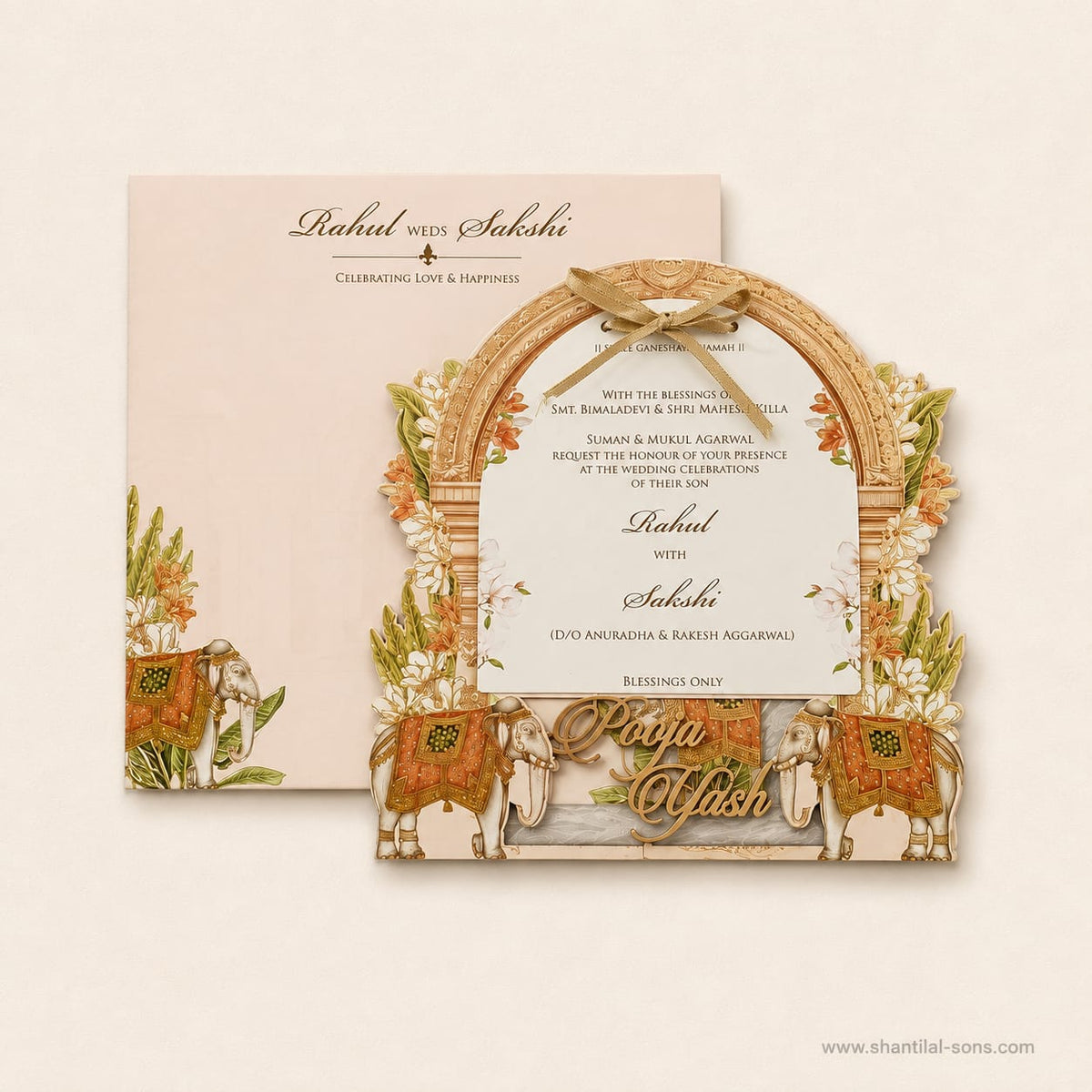 Rustic Wedding Invitation | SS- 929