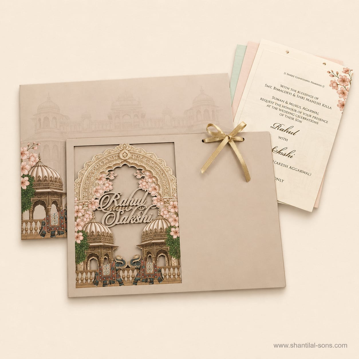 Rustic Wedding Invitation | SS- 929