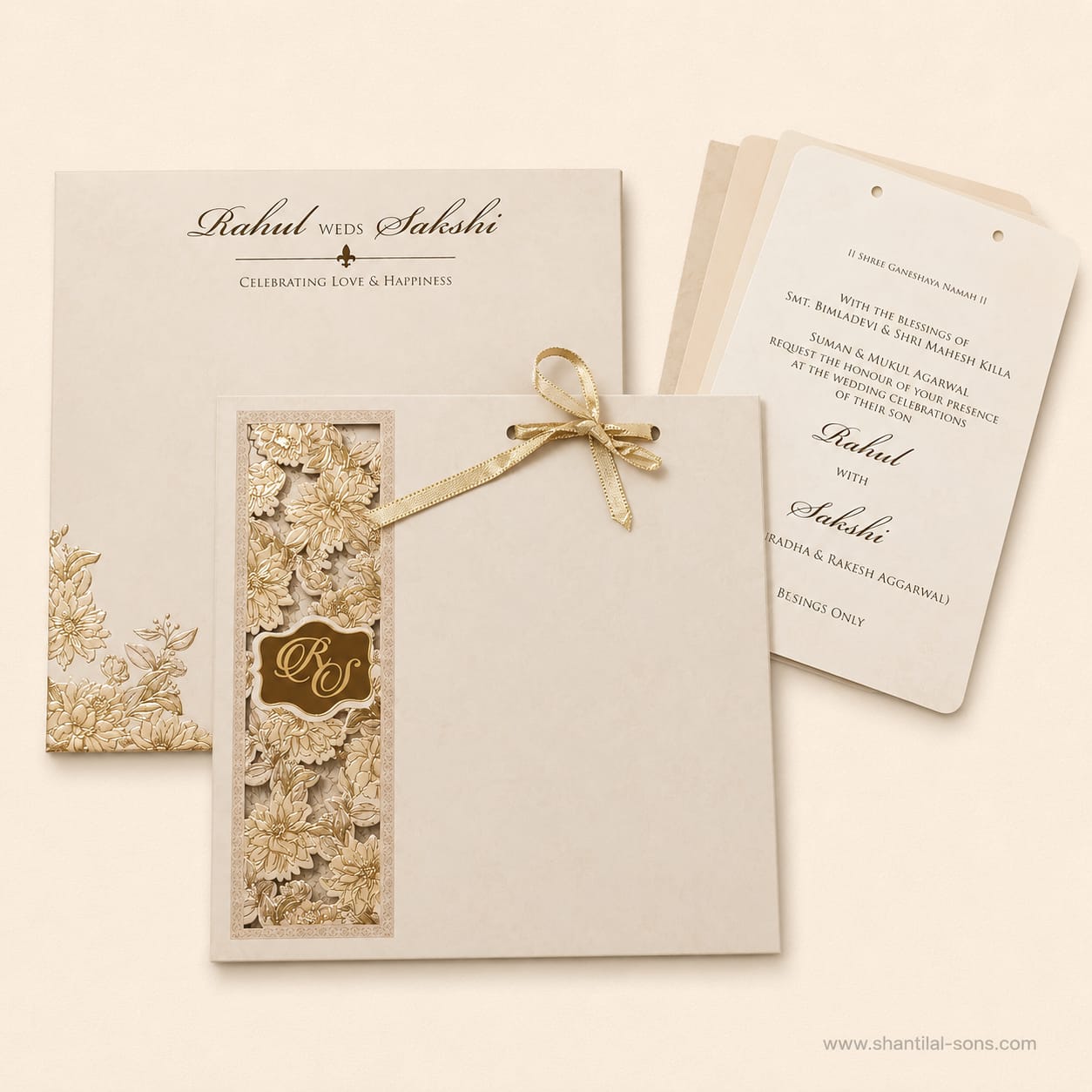 Minimal Wedding Invitation | SS - 938