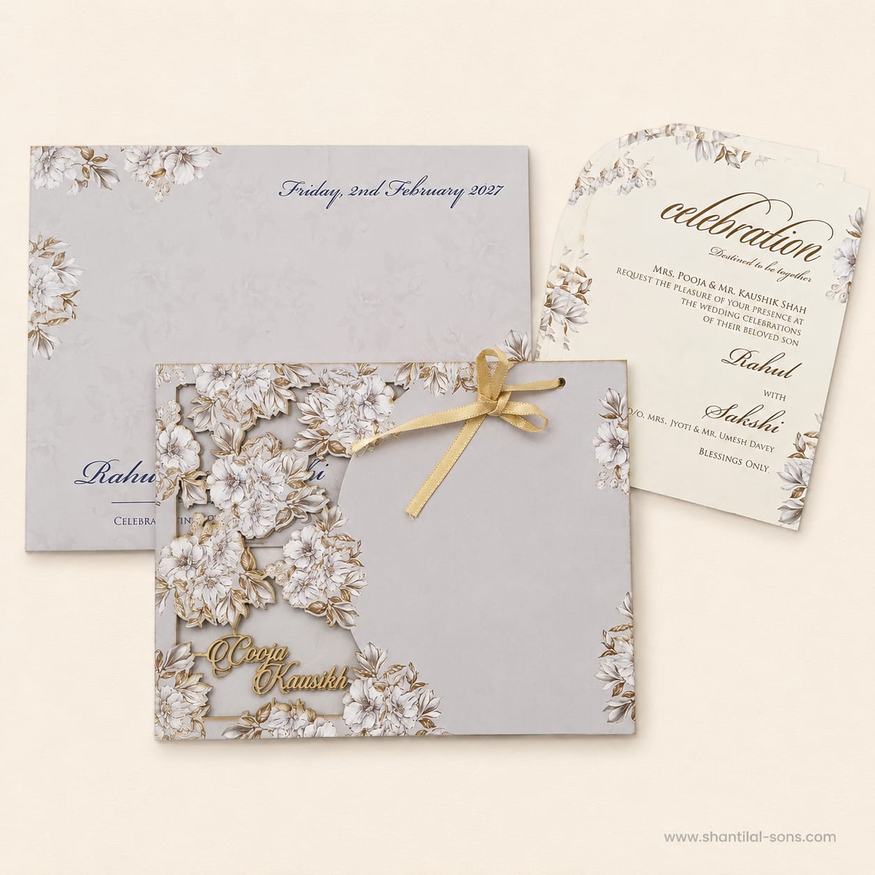 Floral Wedding Invitation | SS - 941