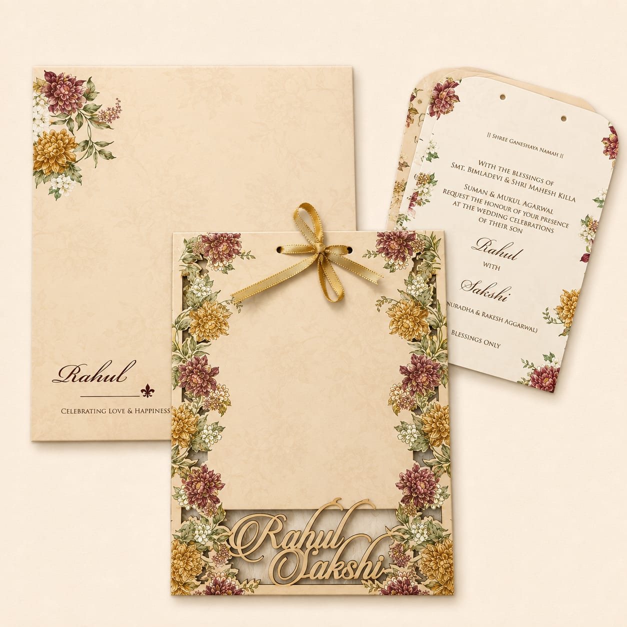 Rustic Wedding Invitation | SS - 951