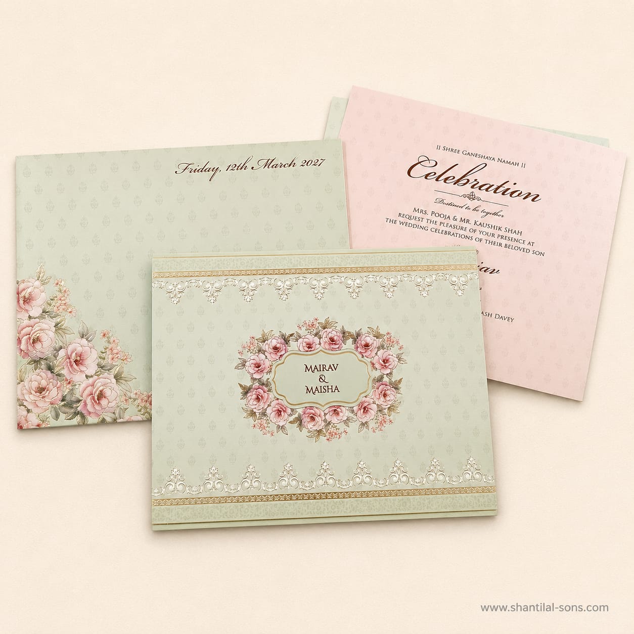 Rustic Wedding Invitation | SS - 969