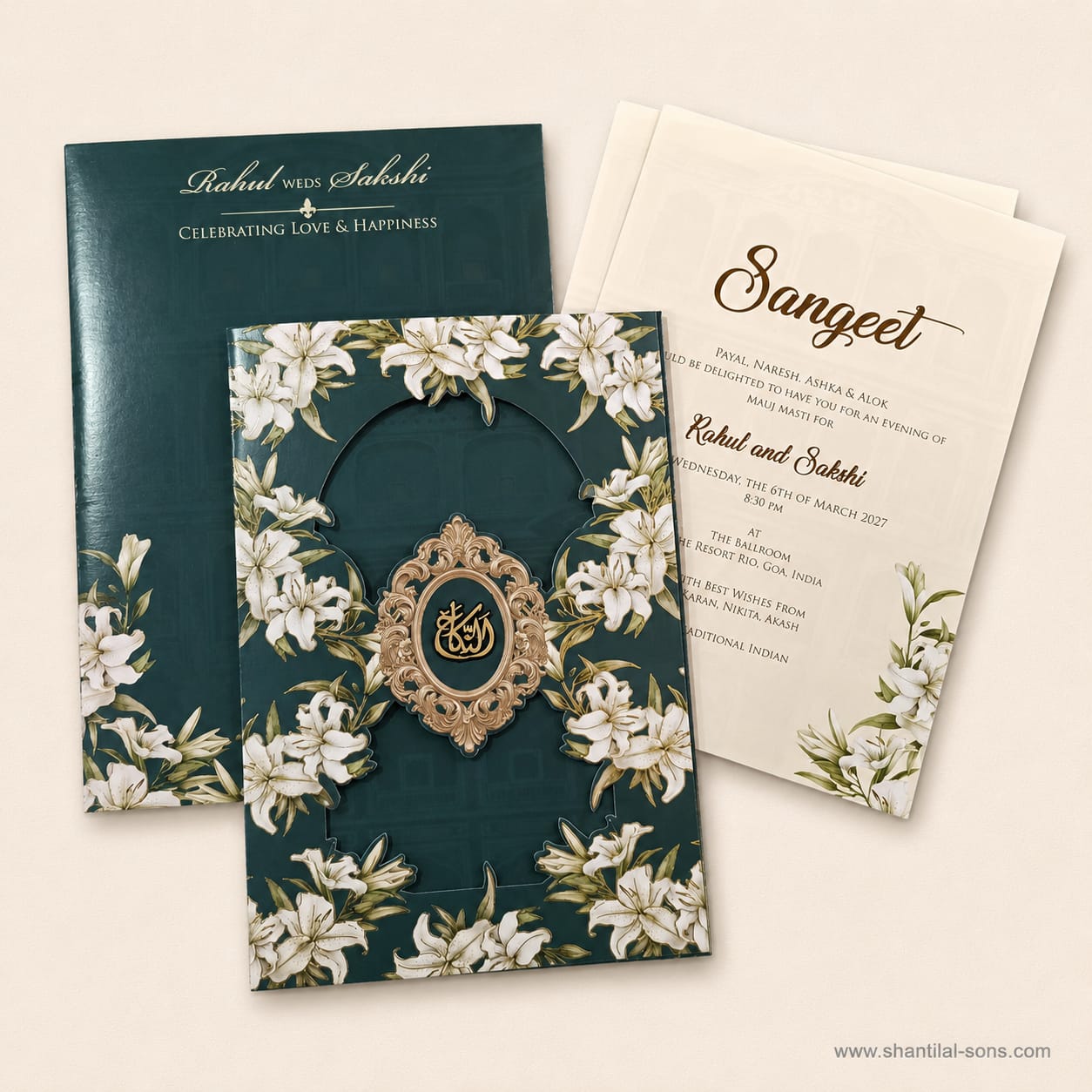 Elegant Wedding Invitation | SS - 976