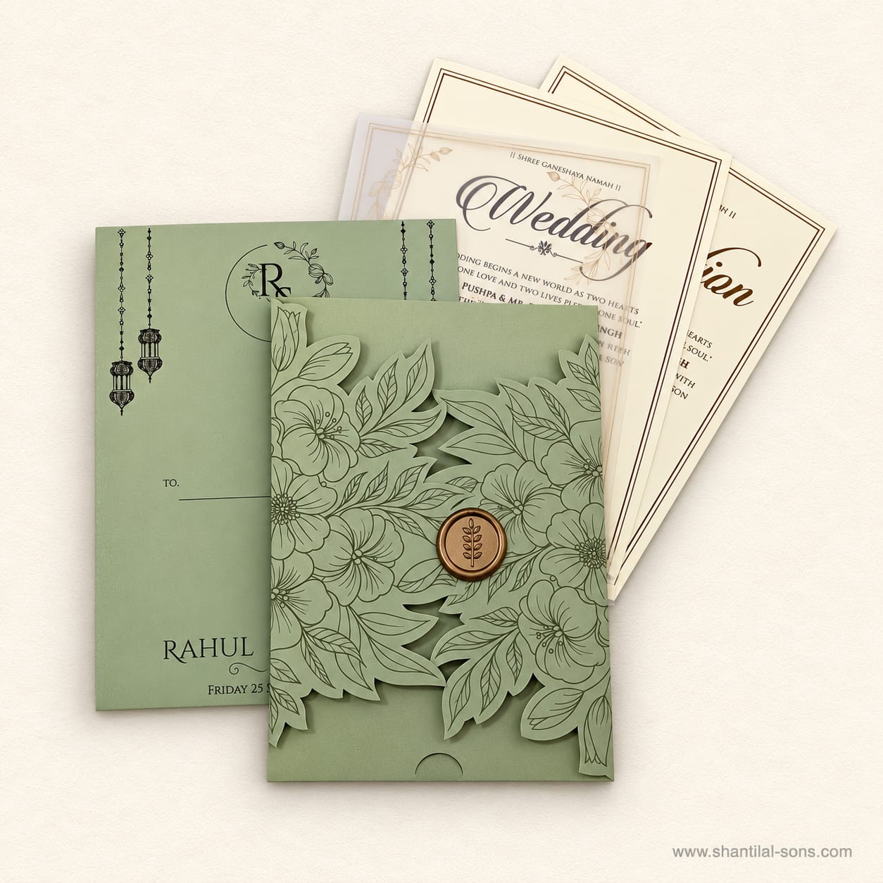 Elegant Wedding Invitation | SS - 992
