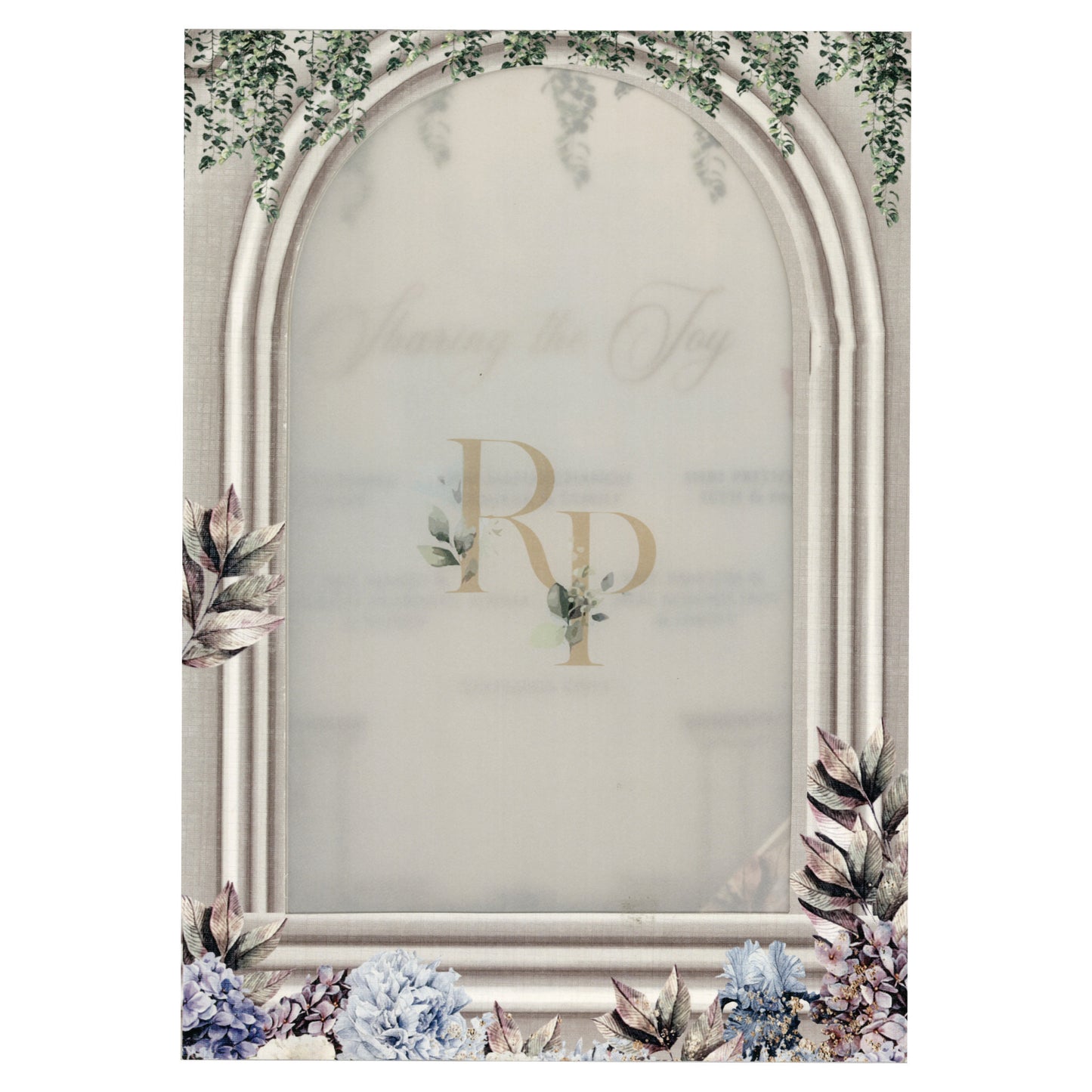 Floral Wedding Card | SS - 5007