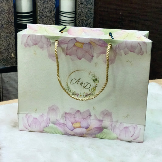 Floral Theme Paper Bag | SSP - 012