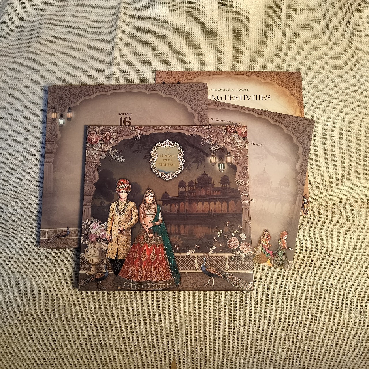 Traditional Wedding Card | SS - 512