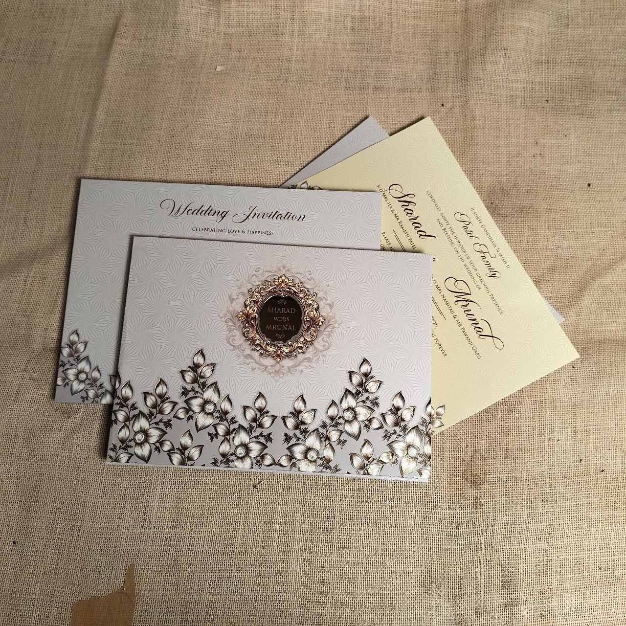 Elegant Wedding Card | SS - 504