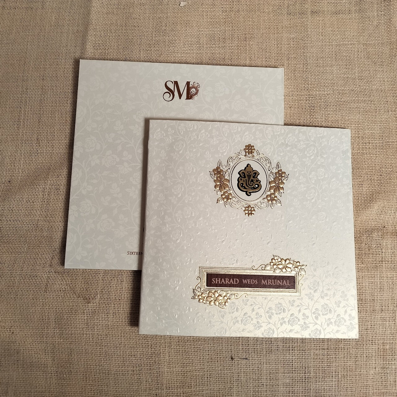Classy Wedding Card | SS - 517