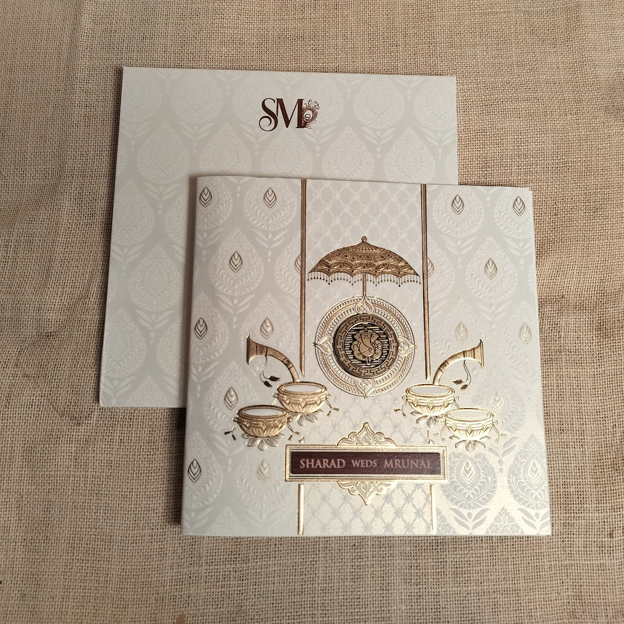 Classy Wedding Card | SS - 518