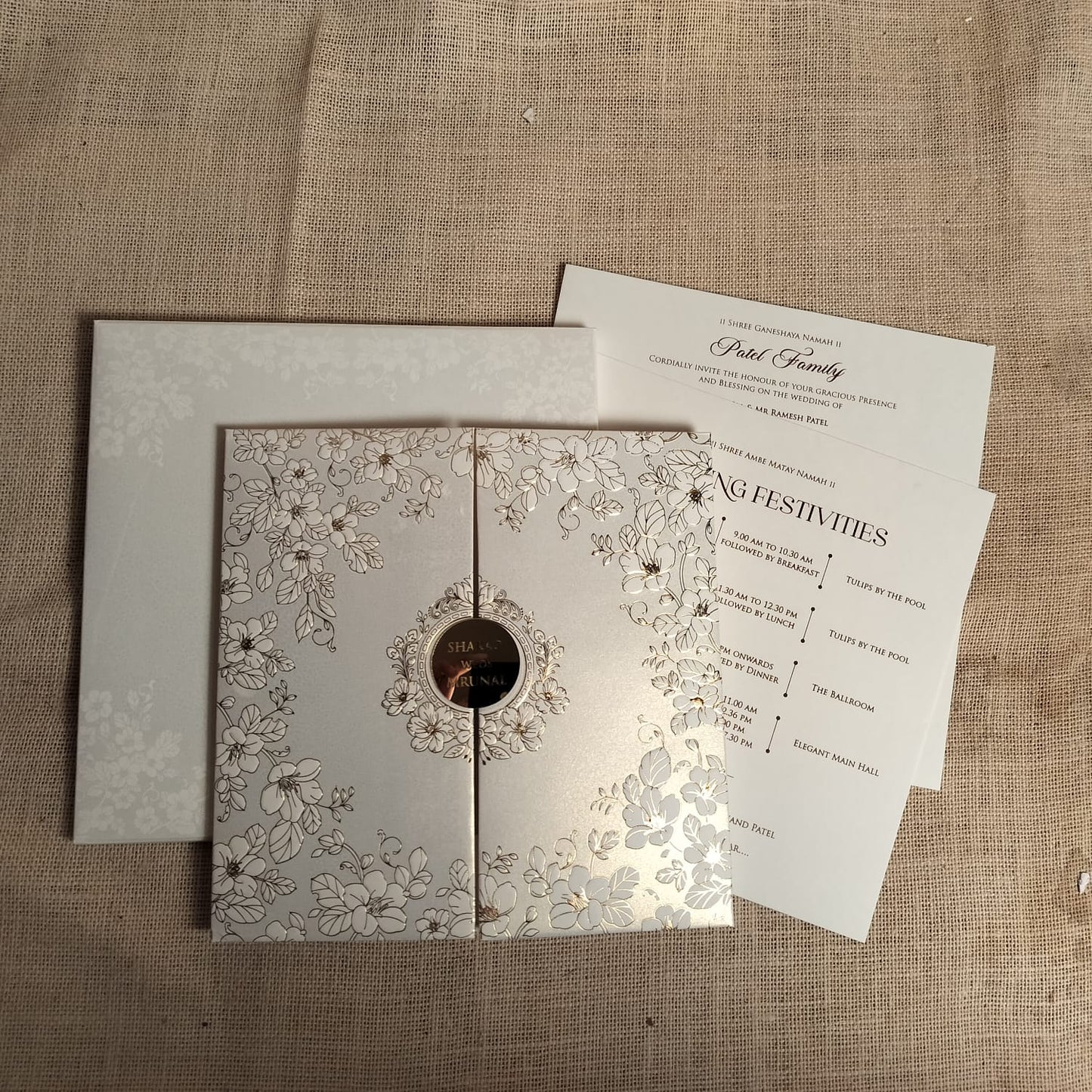 Classy Wedding Card | SS - 521