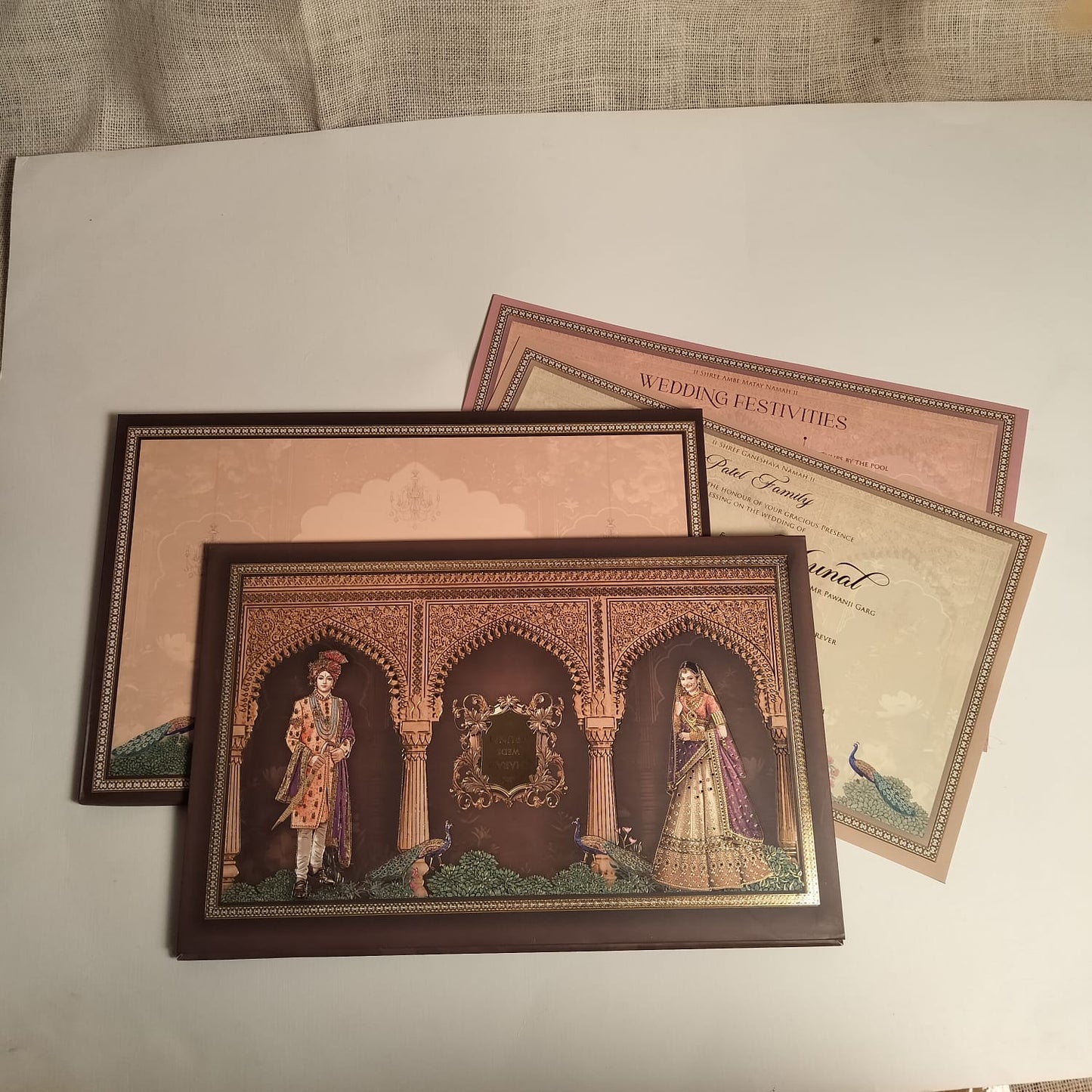 Traditional Wedding Card | SS - 558