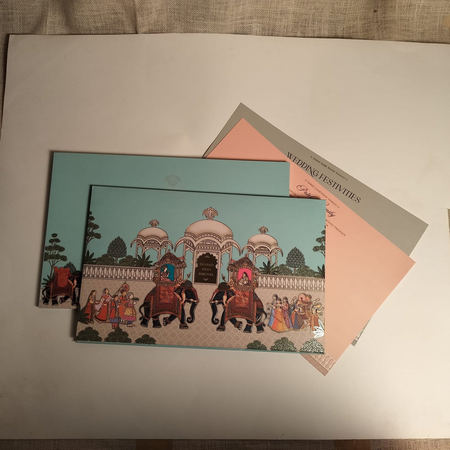 Traditional Wedding Card | SS - 554