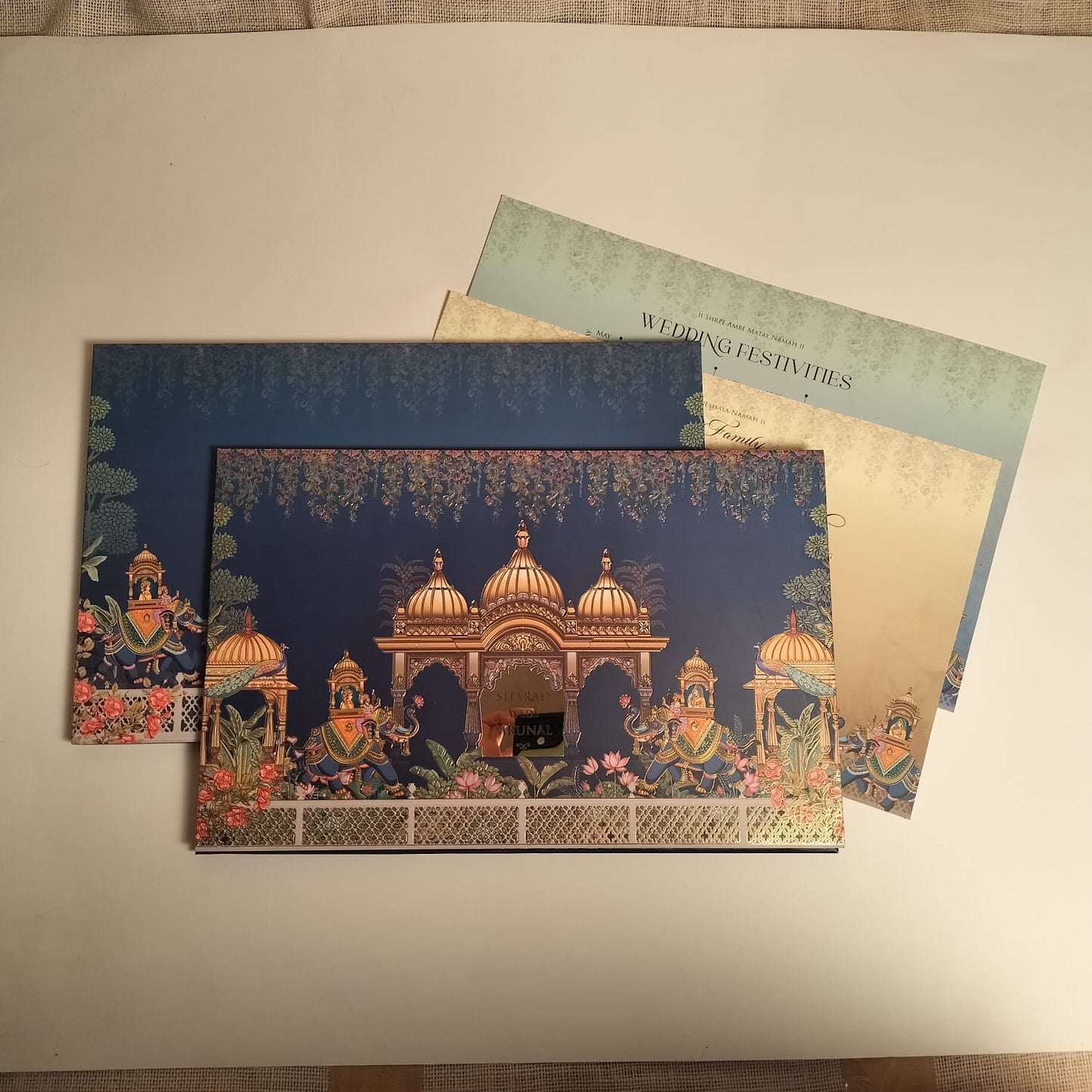 Traditional Wedding Card | SS - 553
