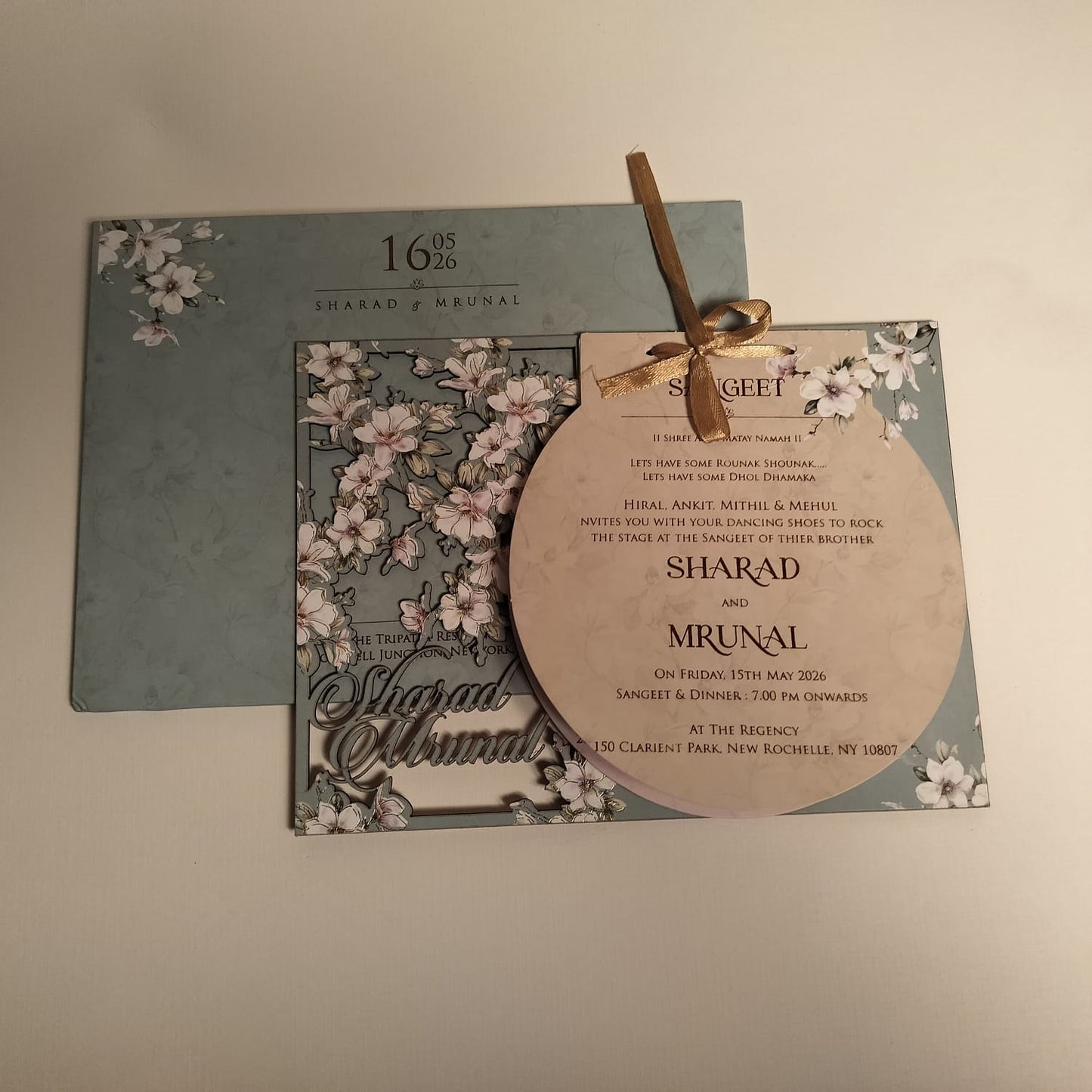 Lasercut Wedding Card | SS - 506