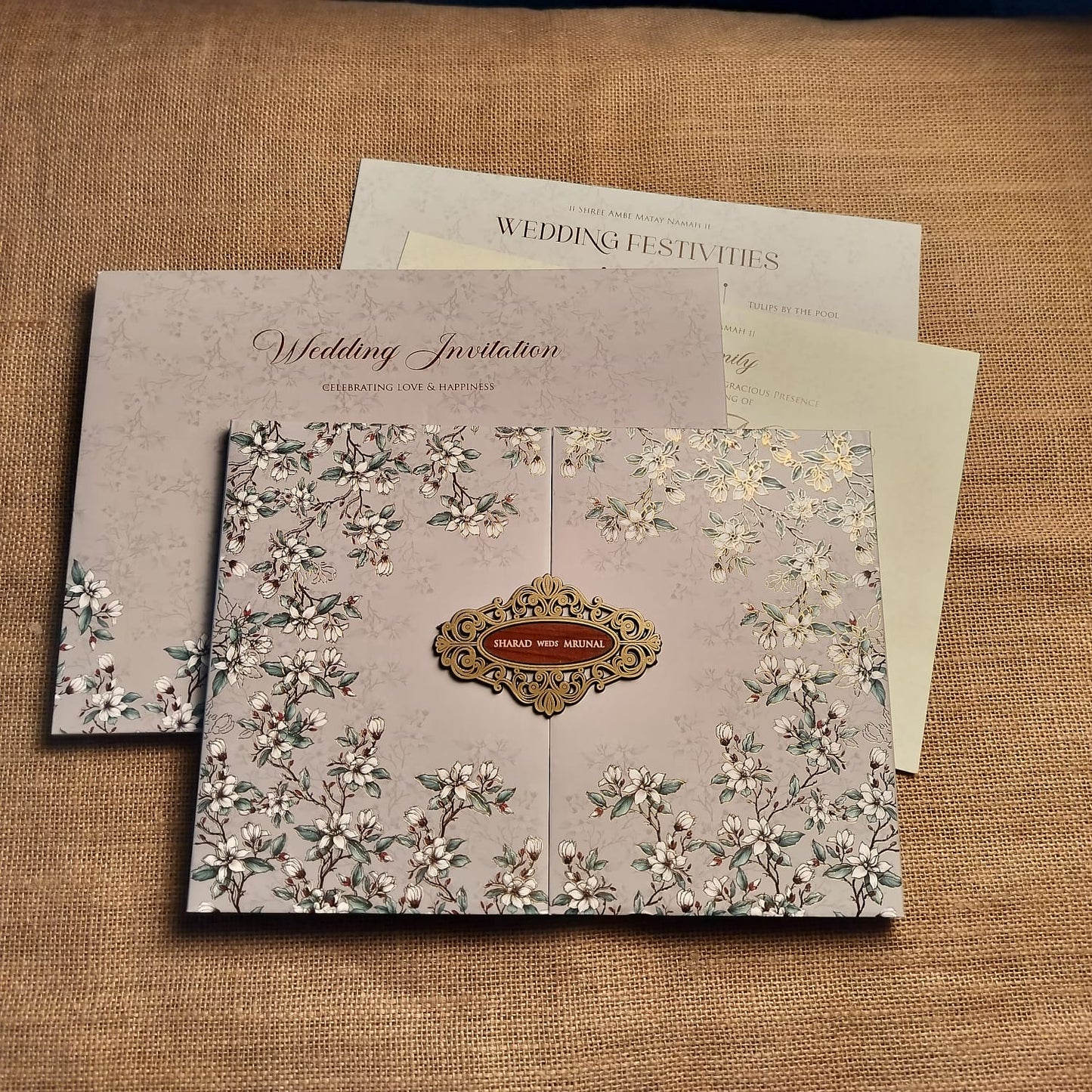 Classy Wedding Card | SS - 521 (Copy)