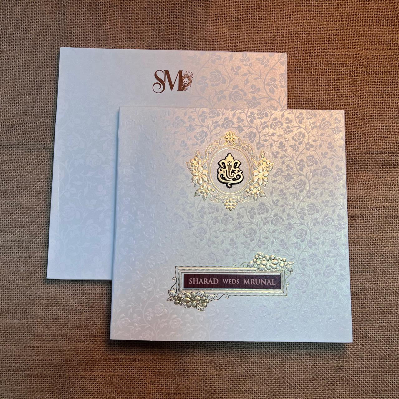 Classy Wedding Card | SS - 517