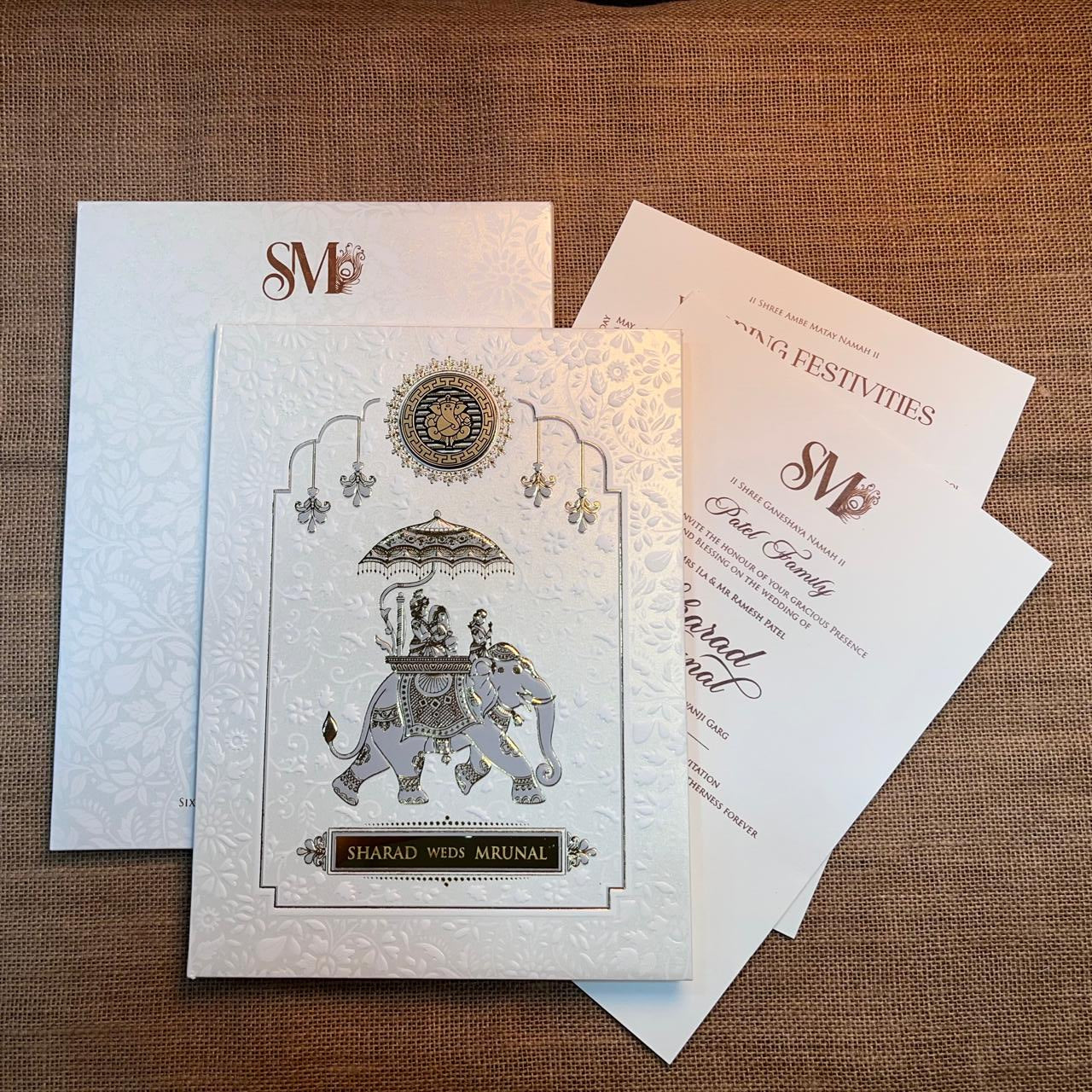 Traditional Wedding Card | SS - 530