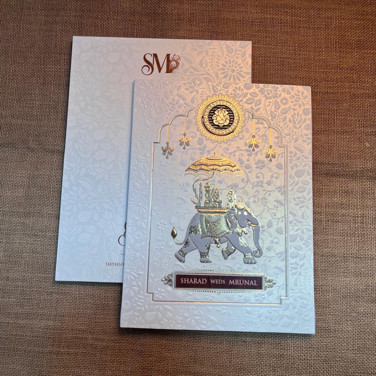 Traditional Wedding Card | SS - 539