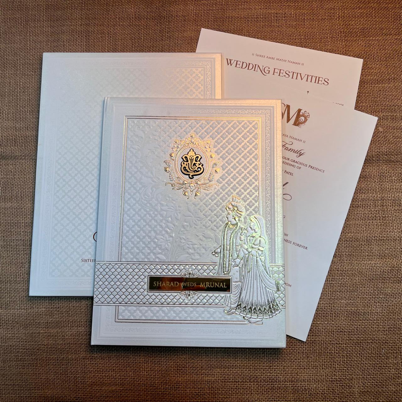 Traditional Wedding Card | SS - 540