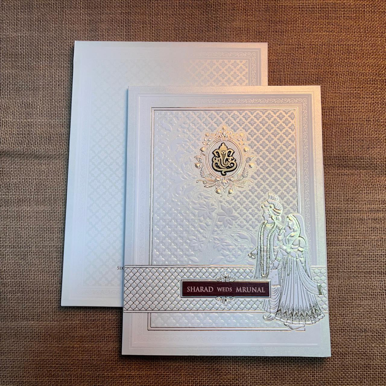 Traditional Wedding Card | SS - 543