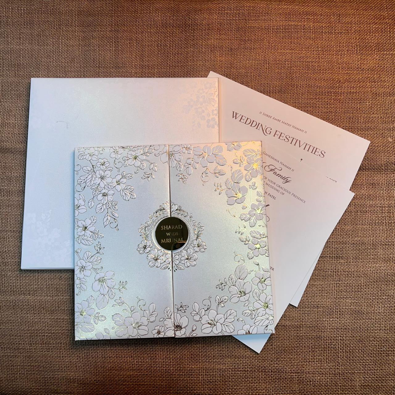 Elegant Wedding Card | SS - 507
