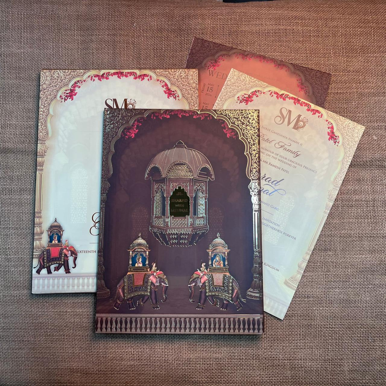 Traditional Wedding Card | SS - 534