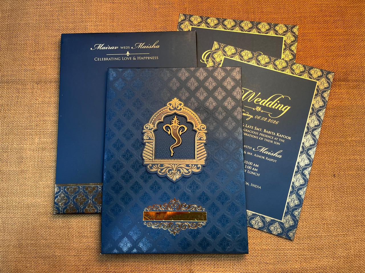 Elegant Wedding Card | SS - 641