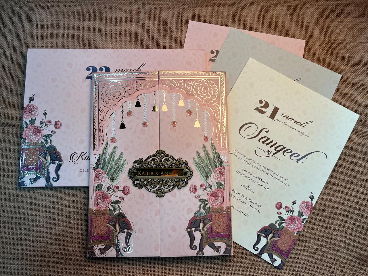 Traditional Wedding Card | SS - 632