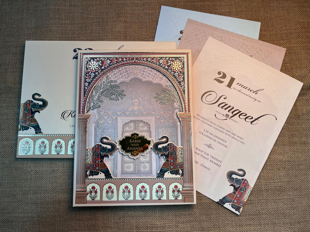 3D Traditional Wedding Card | SS - 637