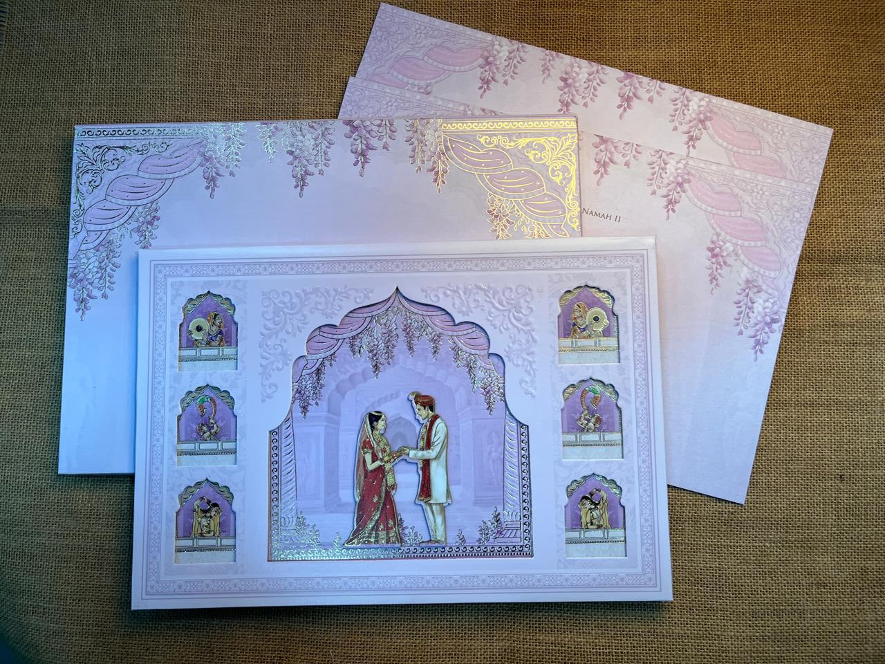 3D Elegant Wedding Card | SS - 657