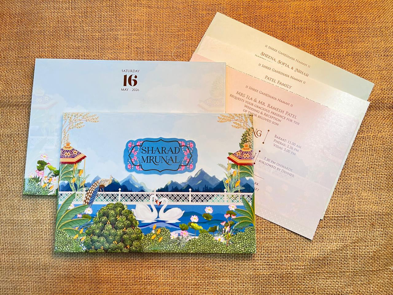 Elegant Wedding Card | SS - 706