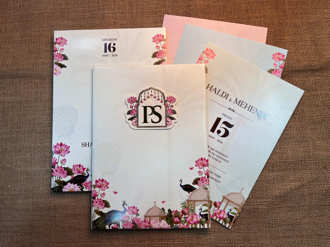 Elegant Wedding Card | SS - 699