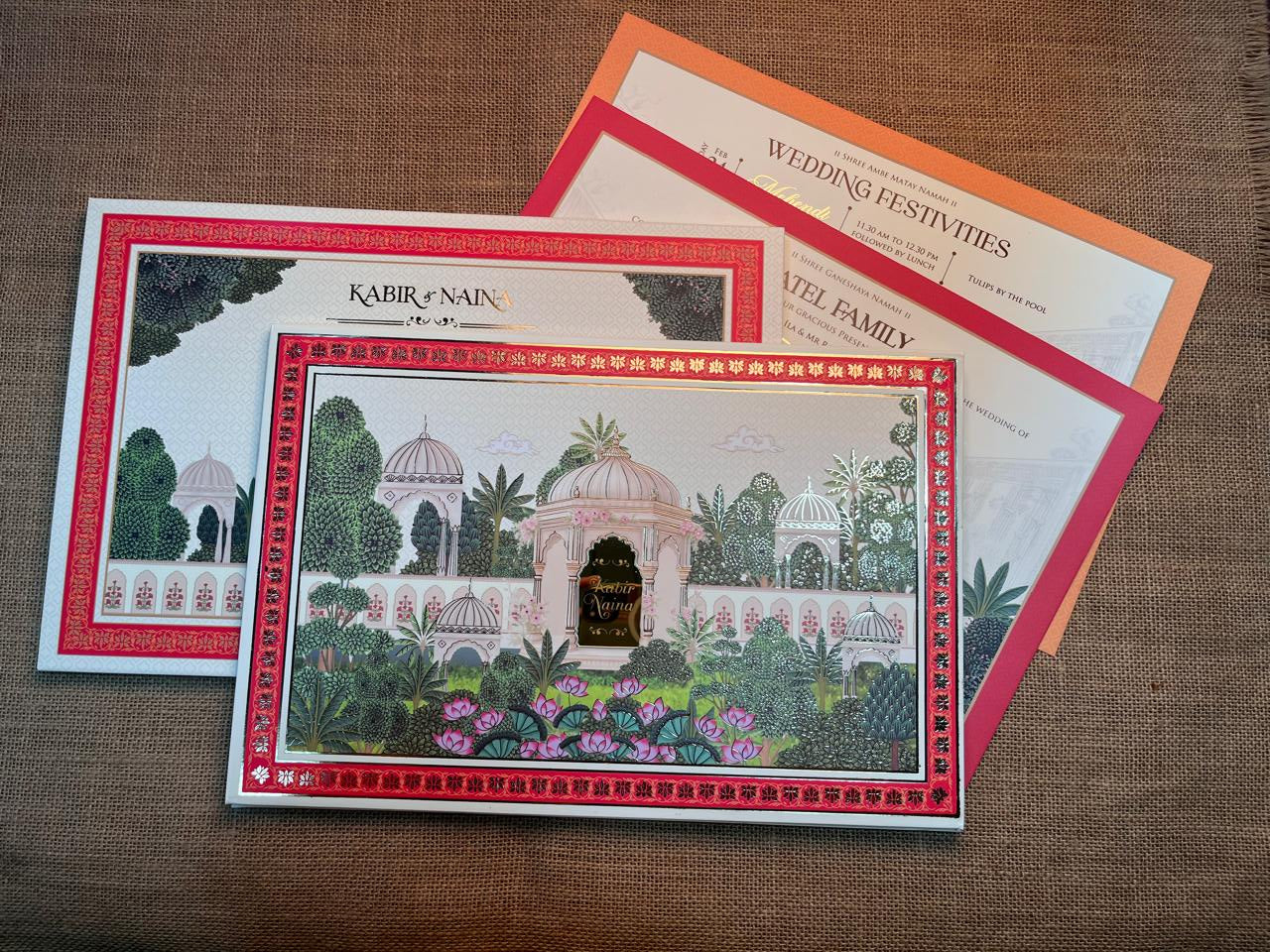Traditional Wedding Card | SS - 728