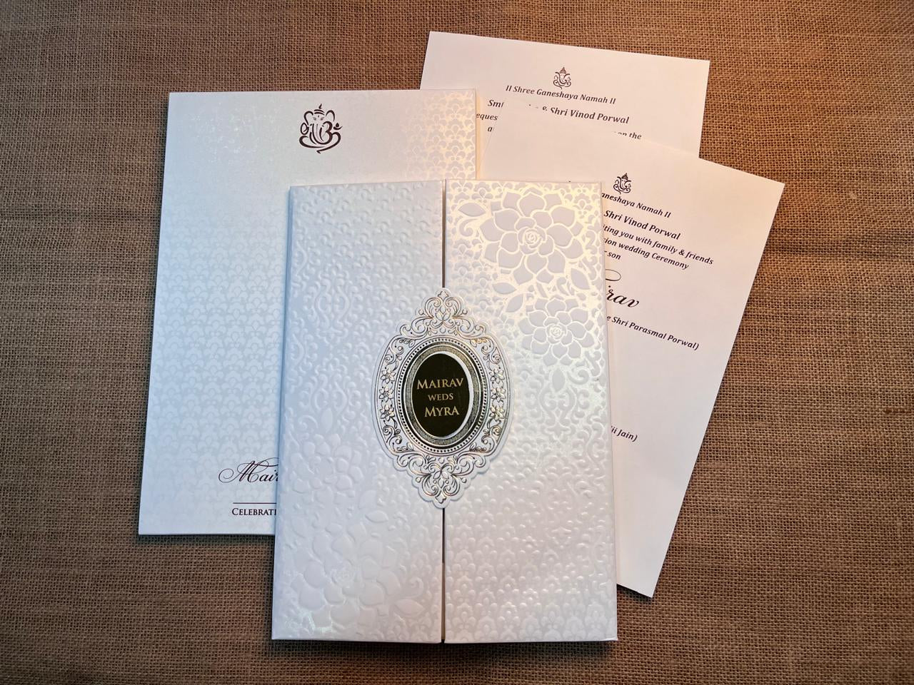 Classy Wedding Card | SS - 675