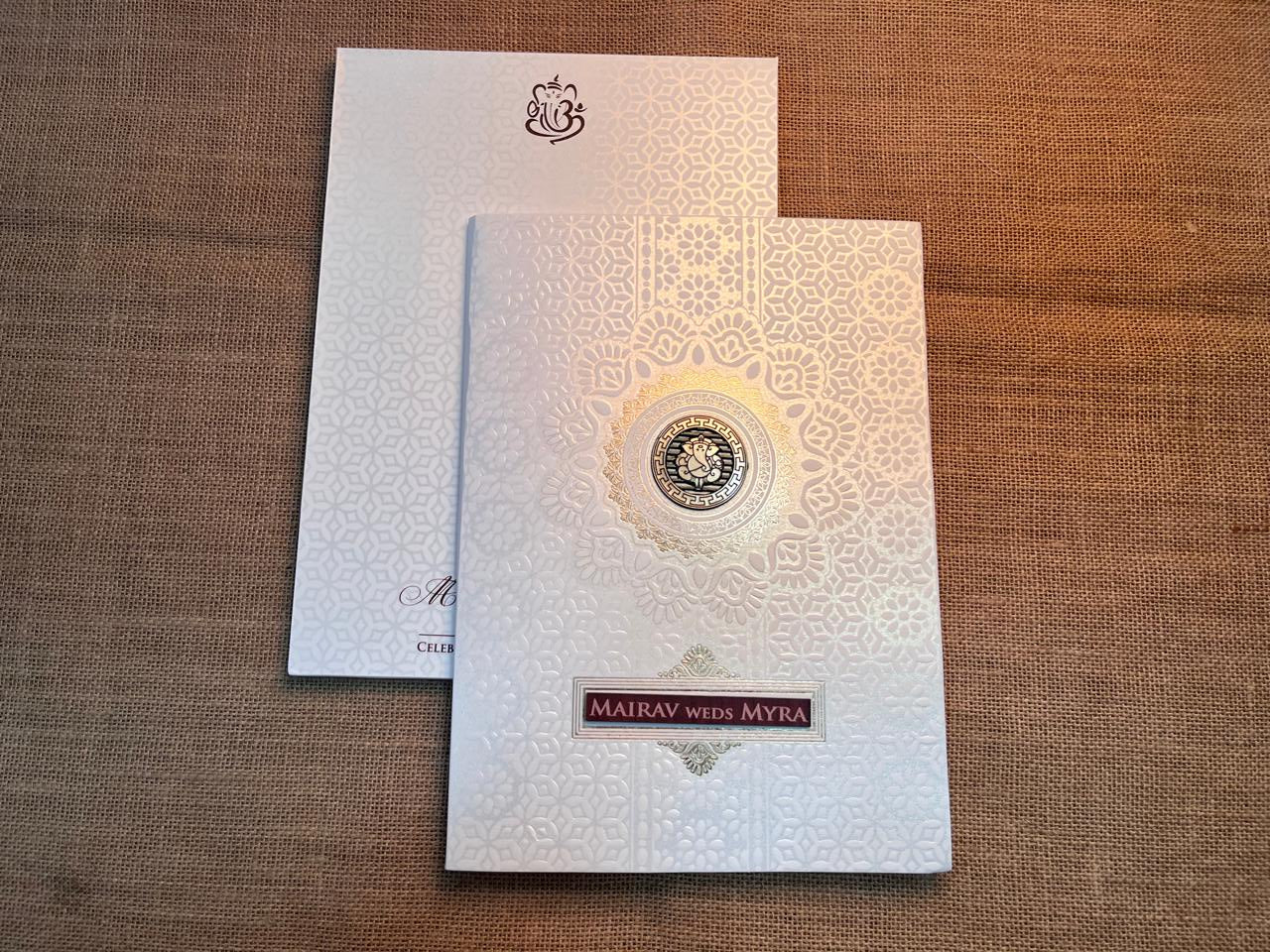 Classy Wedding Card | SS - 677