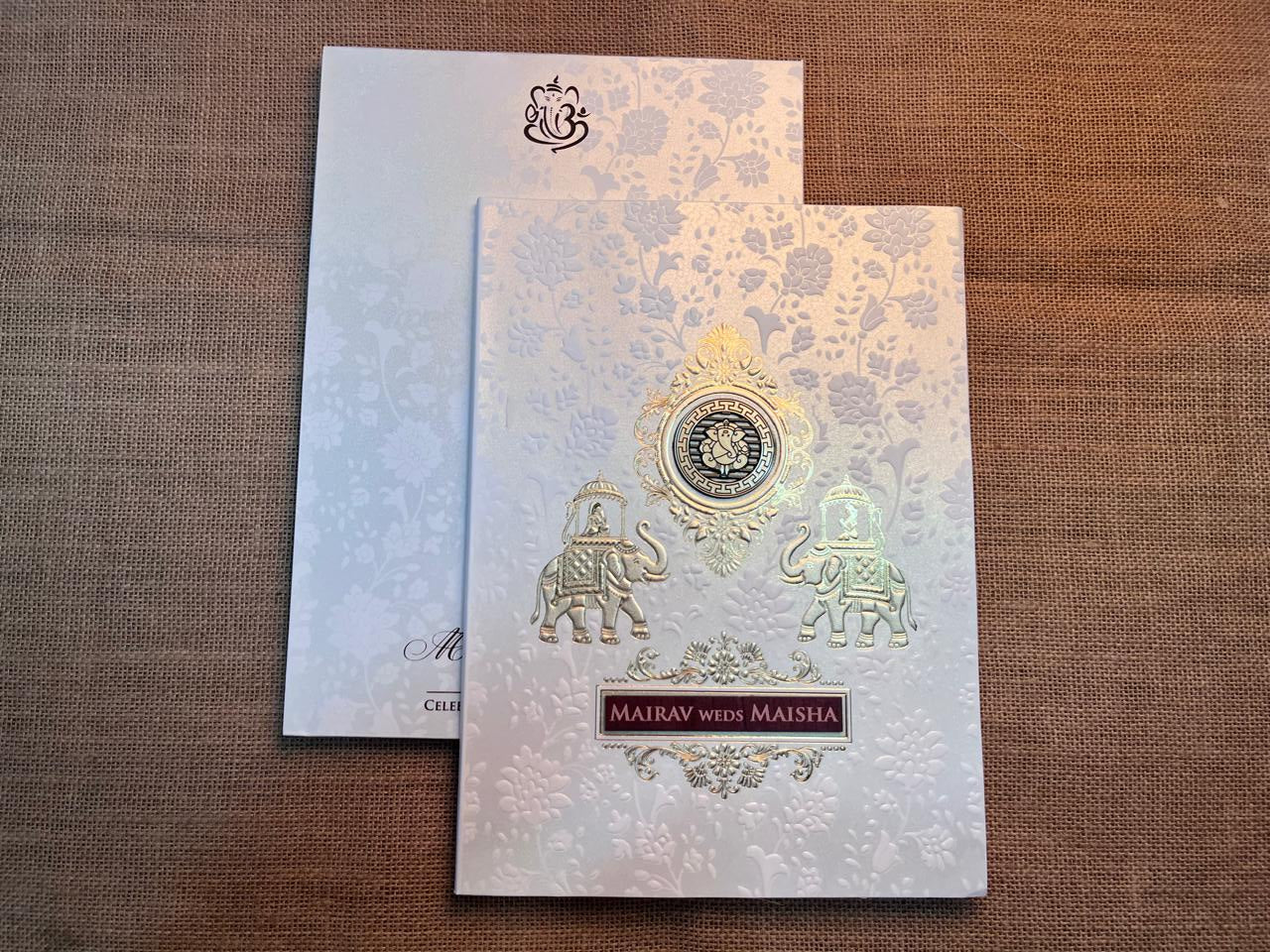 Traditional Wedding Card | SS - 676
