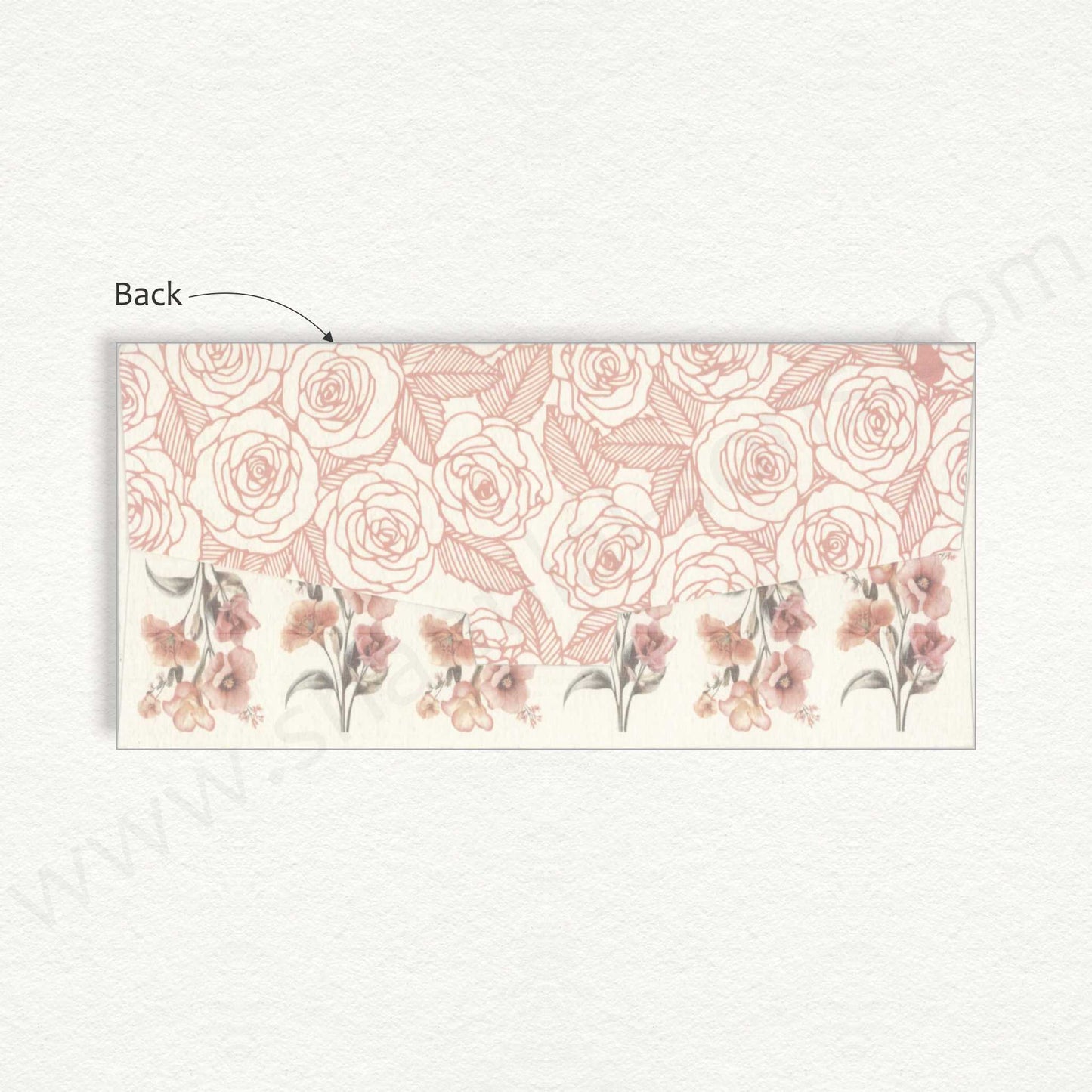 Designer Floral Cash Envelope | G-74