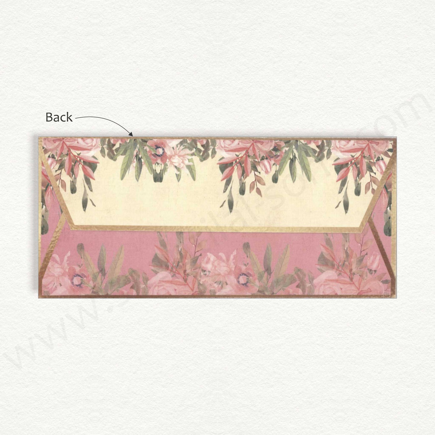 Designer Floral Cash Envelope | G-55
