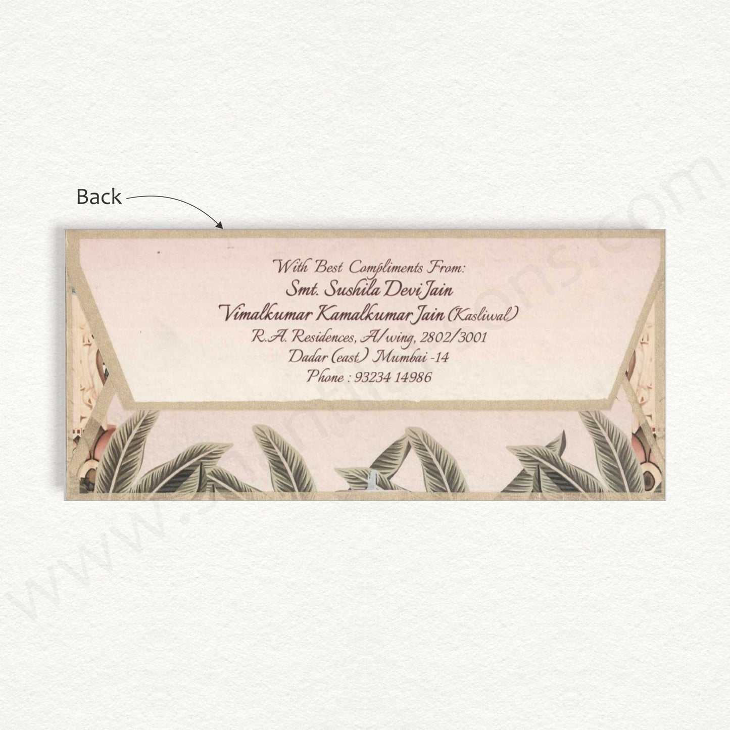Designer Cash Envelope | G-22