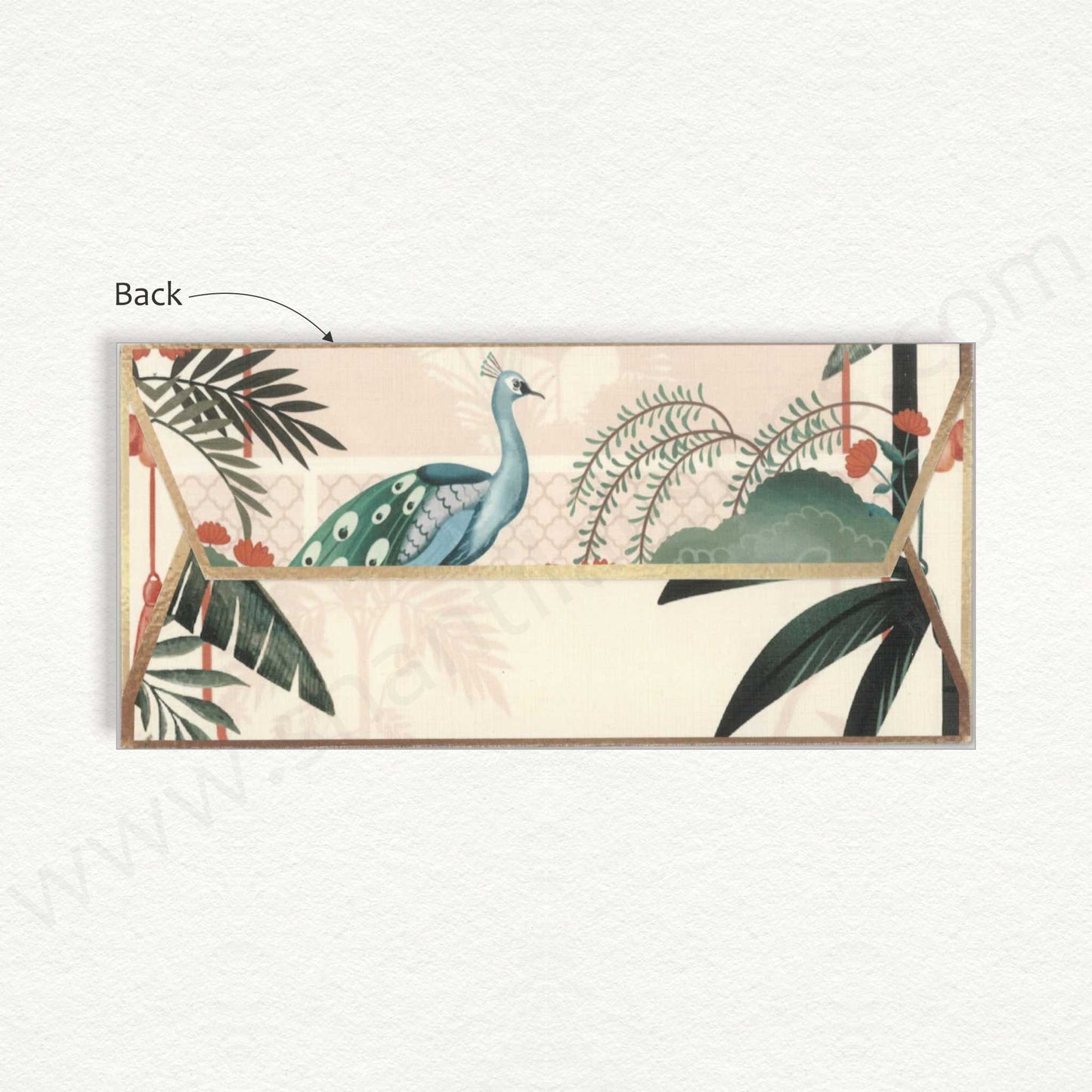 Cash Envelope With Wedding Caricature | G-67